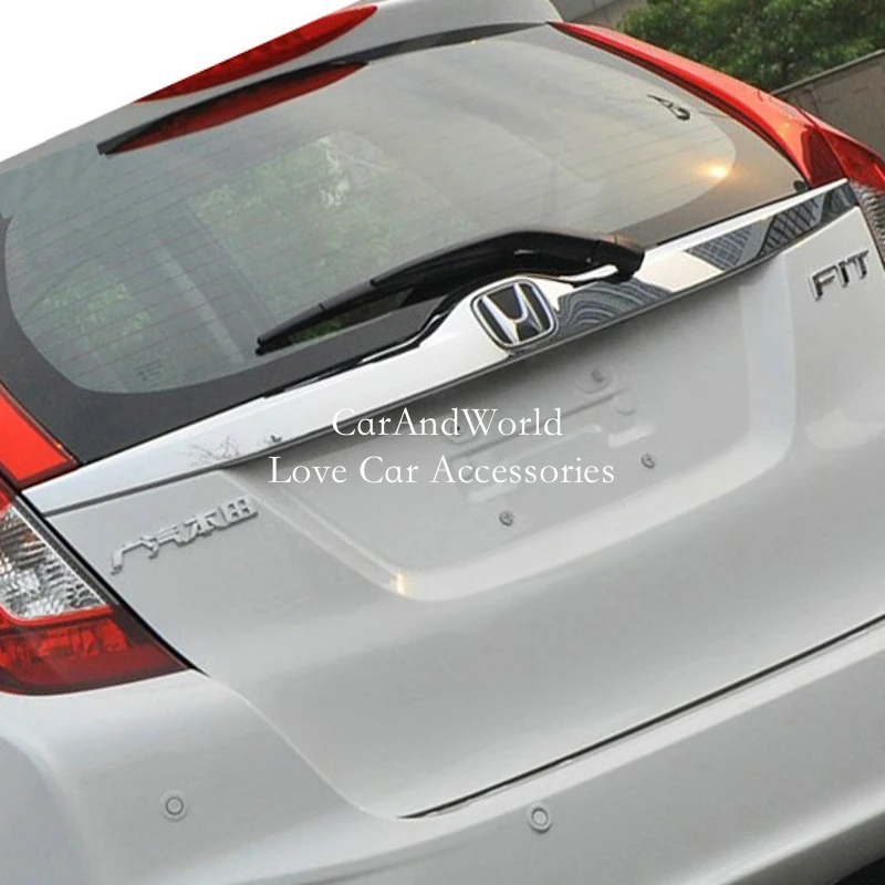 ABS Chrome Rear Trunks Door Upper Strips Tailgate Guard Protector Trims Cover Car Accessories For Honda Fit JAZZ 2014-2019
ABS Chrome Rear Trunks Door Upper Strips Tailgate Guard Protector Trims Cover Car Accessories For Honda Fit JAZZ 2014-2019