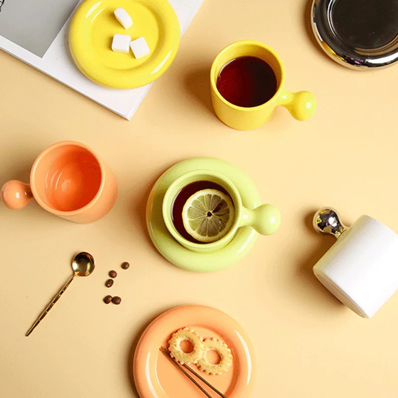 Candy Solid Color Mug Dish Combination Set Simple Home Cup Office Coffee Afternoon Tea Cup Dish Set
Candy Solid Color Mug Dish Combination Set Simple Home Cup Office Coffee Afternoon Tea Cup Dish Set