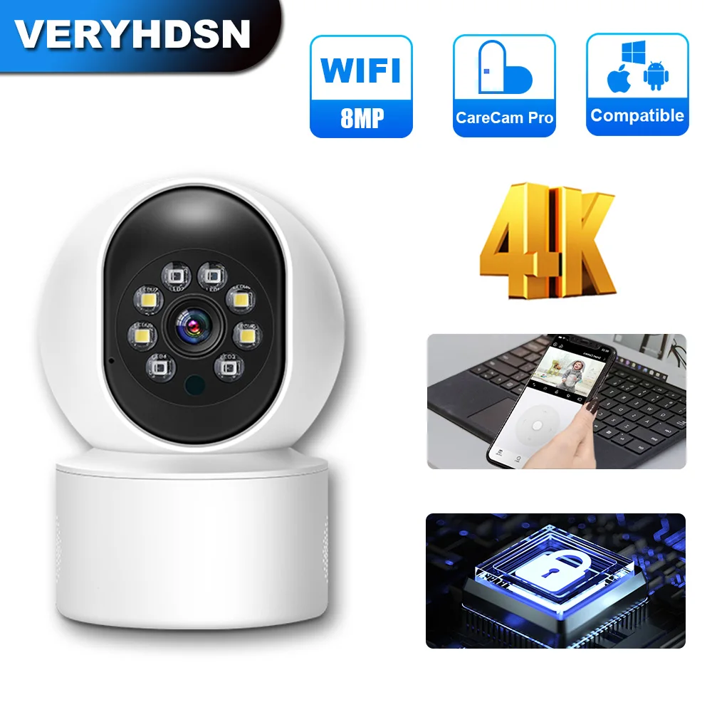 Camera Wifi Home Video Surveillance Security Protection IP Indoor Baby Monitor Wireless Webcam AI Tracking Night Vision
Camera Wifi Home Video Surveillance Security Protection IP Indoor Baby Monitor Wireless Webcam AI Tracking Night Vision