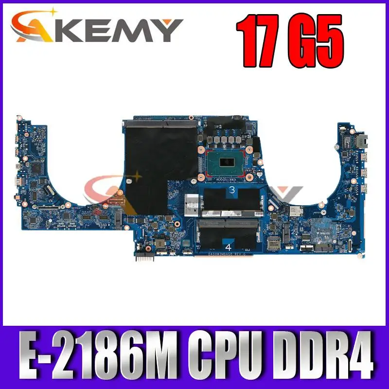 Akemy High quality For HP ZBOOK 17 G5 laptop motherboard DA0XW3MBAG0 notebook mainboard SRCKQ E-2186M CPU DDR4 100% Fully Tested
Akemy High quality For HP ZBOOK 17 G5 laptop motherboard DA0XW3MBAG0 notebook mainboard SRCKQ E-2186M CPU DDR4 100% Fully Tested