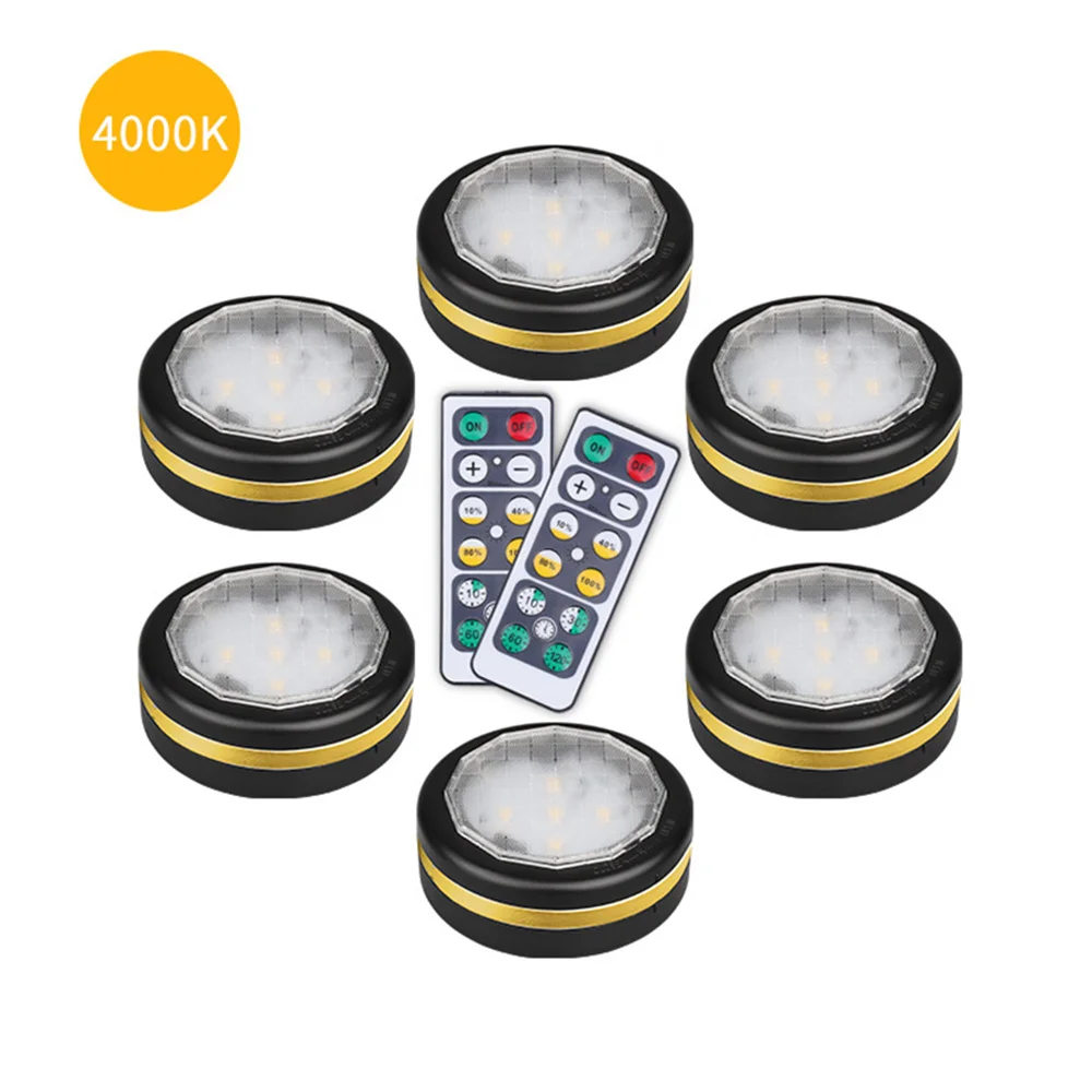 3PC or 6PC New Under Cabinet Light 4000K Portable Led Lamp Battery Powered & Remote Controller for Bedroom,Closet,Drawer
3PC or 6PC New Under Cabinet Light 4000K Portable Led Lamp Battery Powered & Remote Controller for Bedroom,Closet,Drawer