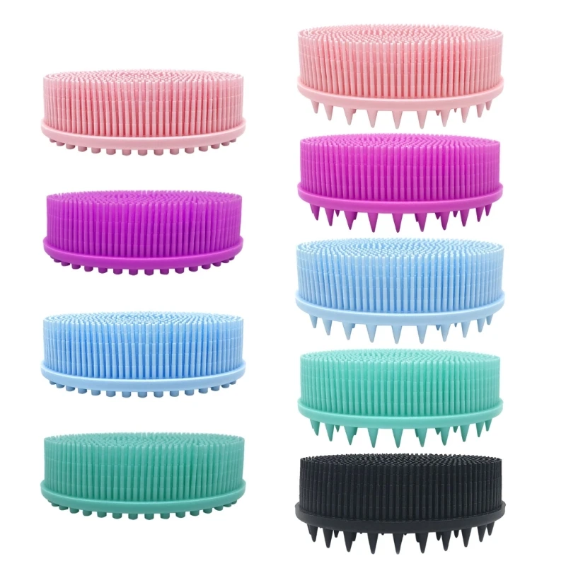 67JC 2-IN-1 Silicone Body Scrubber Loofah Soft Exfoliating Body Bath Shower Scrubber Loofah Brush Rich Foam Long Lasting
67JC 2-IN-1 Silicone Body Scrubber Loofah Soft Exfoliating Body Bath Shower Scrubber Loofah Brush Rich Foam Long Lasting