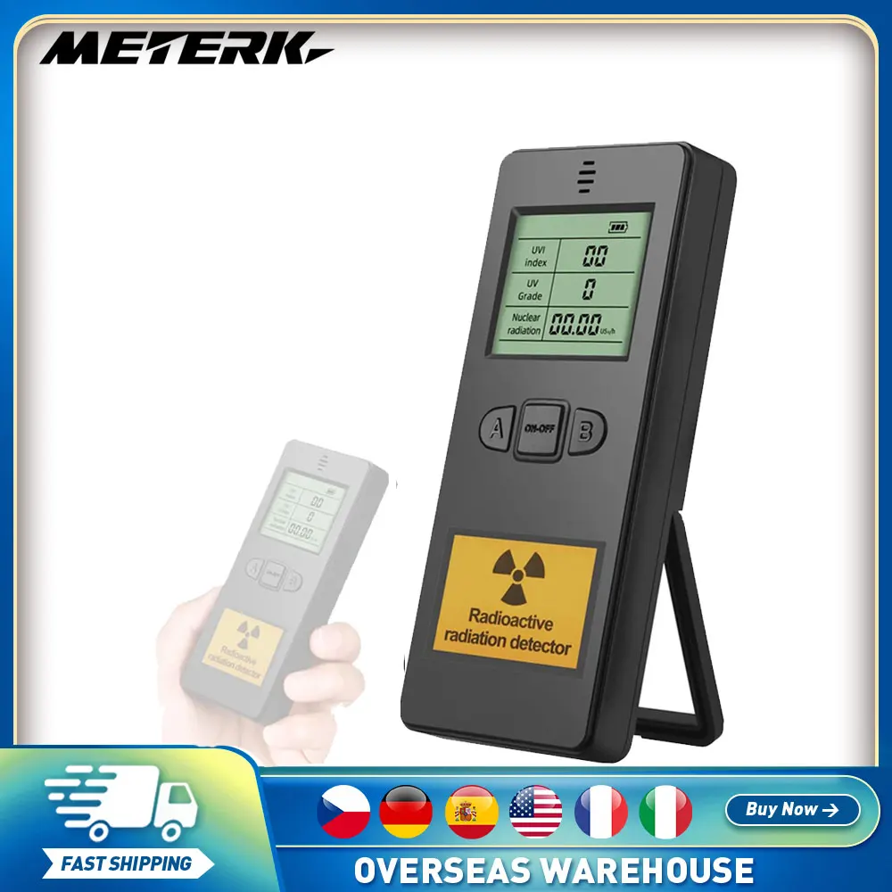 Ручной портативный детектор ядерного излучения, бытовой ЖК-дисплей, лабораторный Многофункциональный тестер радиоактивного излучения
Ручной портативный детектор ядерного излучения, бытовой ЖК-дисплей, лабораторный Многофункциональный тестер радиоактивного излучения