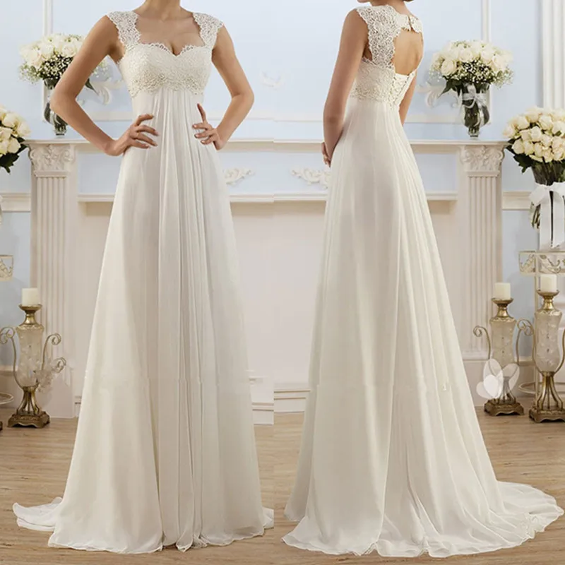 Wedding Dresses for Bride Vestidos De Novia Sleeveless Lace Bridal Gowns Wedding for Beach Wedding
Wedding Dresses for Bride Vestidos De Novia Sleeveless Lace Bridal Gowns Wedding for Beach Wedding
