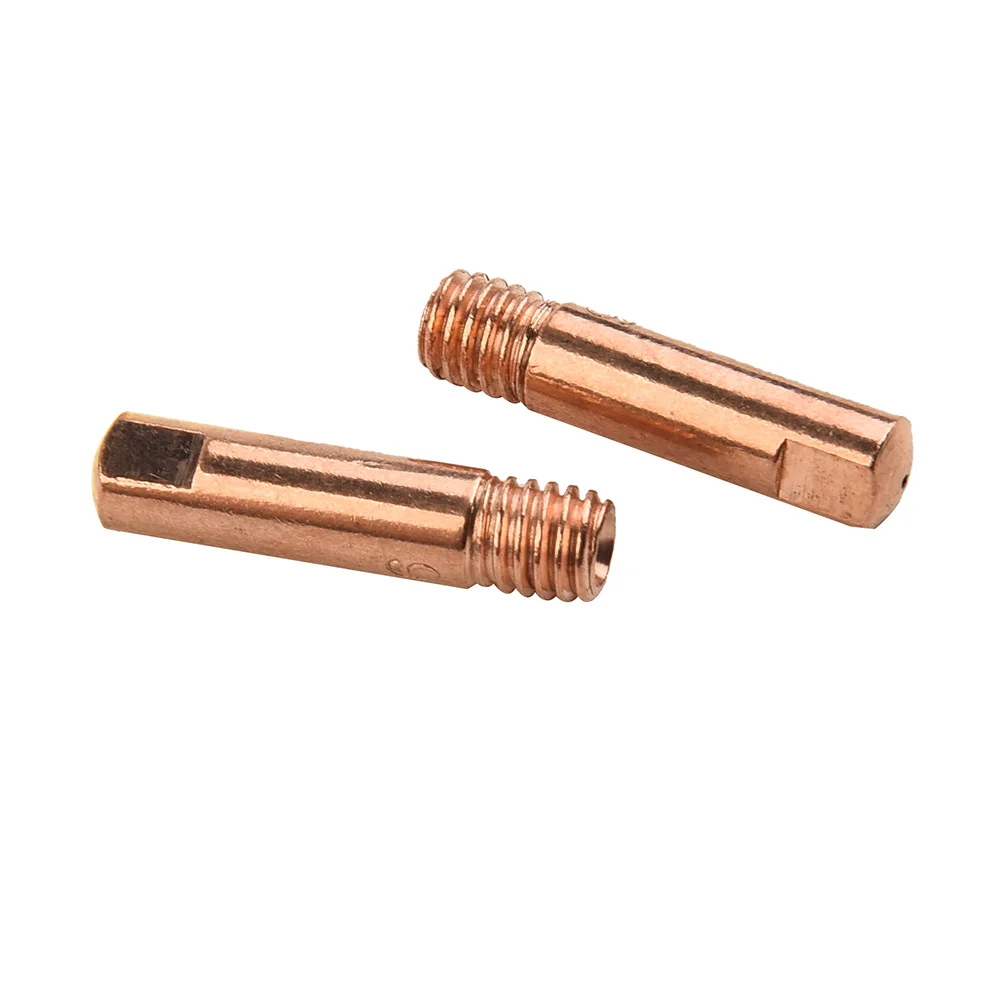 Welding Contact Tips 0.6 - 1.2mm 10pcs Consumables For Binzel Style Torches MB15AK Welder Torch Durable Practical
Welding Contact Tips 0.6 - 1.2mm 10pcs Consumables For Binzel Style Torches MB15AK Welder Torch Durable Practical