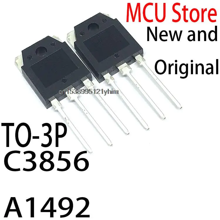 20PCS New and Original (10pcs 2SC3856 + 10pcs 2SA1492 ) TO3P TO-3P C3856 A1492 
20PCS New and Original (10pcs 2SC3856 + 10pcs 2SA1492 ) TO3P TO-3P C3856 A1492