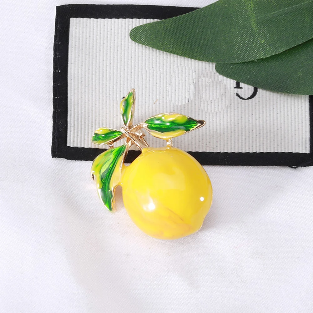 Enamel Yellow Lemon Brooches For Women Wedding Party Orange Causal Brooch Pins Gifts
Enamel Yellow Lemon Brooches For Women Wedding Party Orange Causal Brooch Pins Gifts