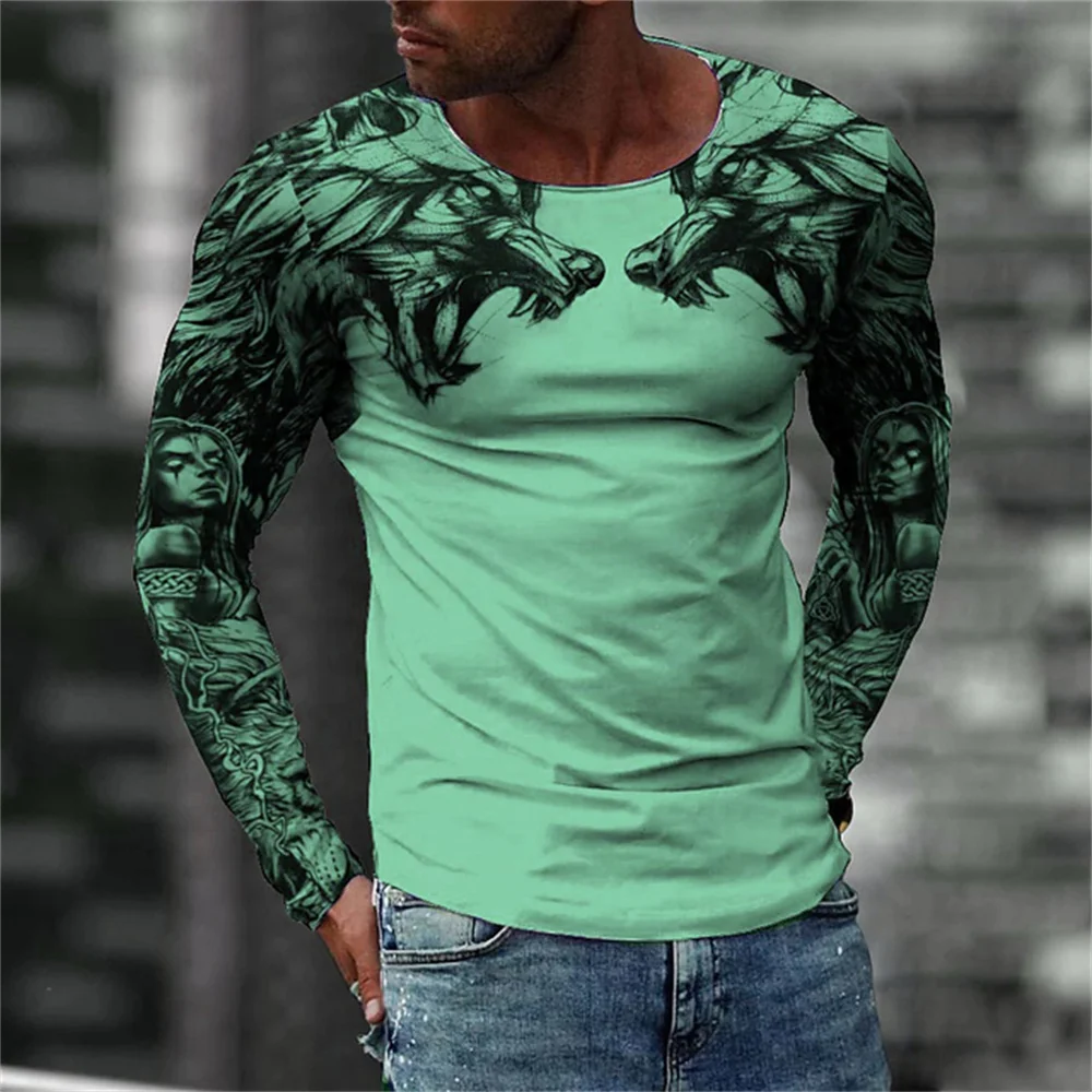 3D Pattern Print 2023 New Men T Shirt O Neck Long Sleeve Tops Oversized Vintage Y2K Clothes Male Gothic Hip Hop Street T-shirts
3D Pattern Print 2023 New Men T Shirt O Neck Long Sleeve Tops Oversized Vintage Y2K Clothes Male Gothic Hip Hop Street T-shirts