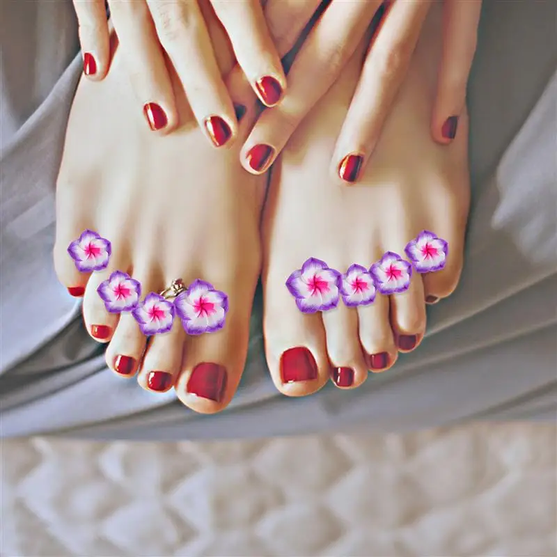 24Pcs Pedicure Toe Separators Toe Dividers Silicone Toe Rhinestone Pearl Nail Art Tools Foot Care Tool
24Pcs Pedicure Toe Separators Toe Dividers Silicone Toe Rhinestone Pearl Nail Art Tools Foot Care Tool