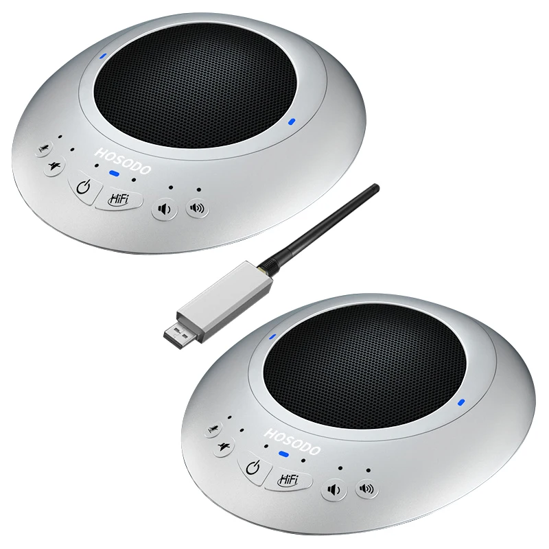 Wireless microphone USB desktop computer microphone conference speaker HSD-M1-2
Wireless microphone USB desktop computer microphone conference speaker HSD-M1-2