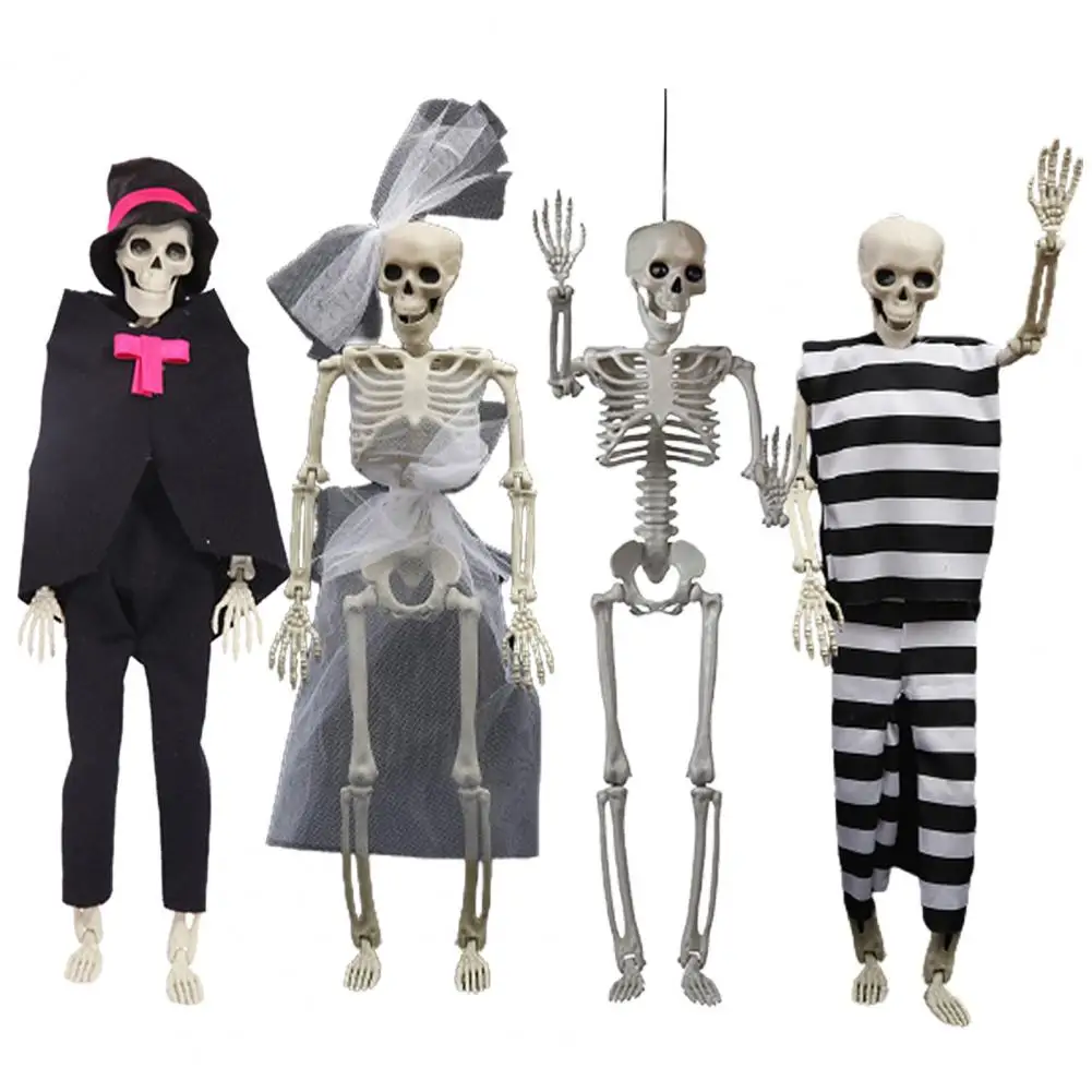 Haunted House Skeleton Skeleton Decor Haunted House Props for Indoor/outdoor Graveyard Posable Halloween Model 2pcs 40cm Front
Haunted House Skeleton Skeleton Decor Haunted House Props for Indoor/outdoor Graveyard Posable Halloween Model 2pcs 40cm Front