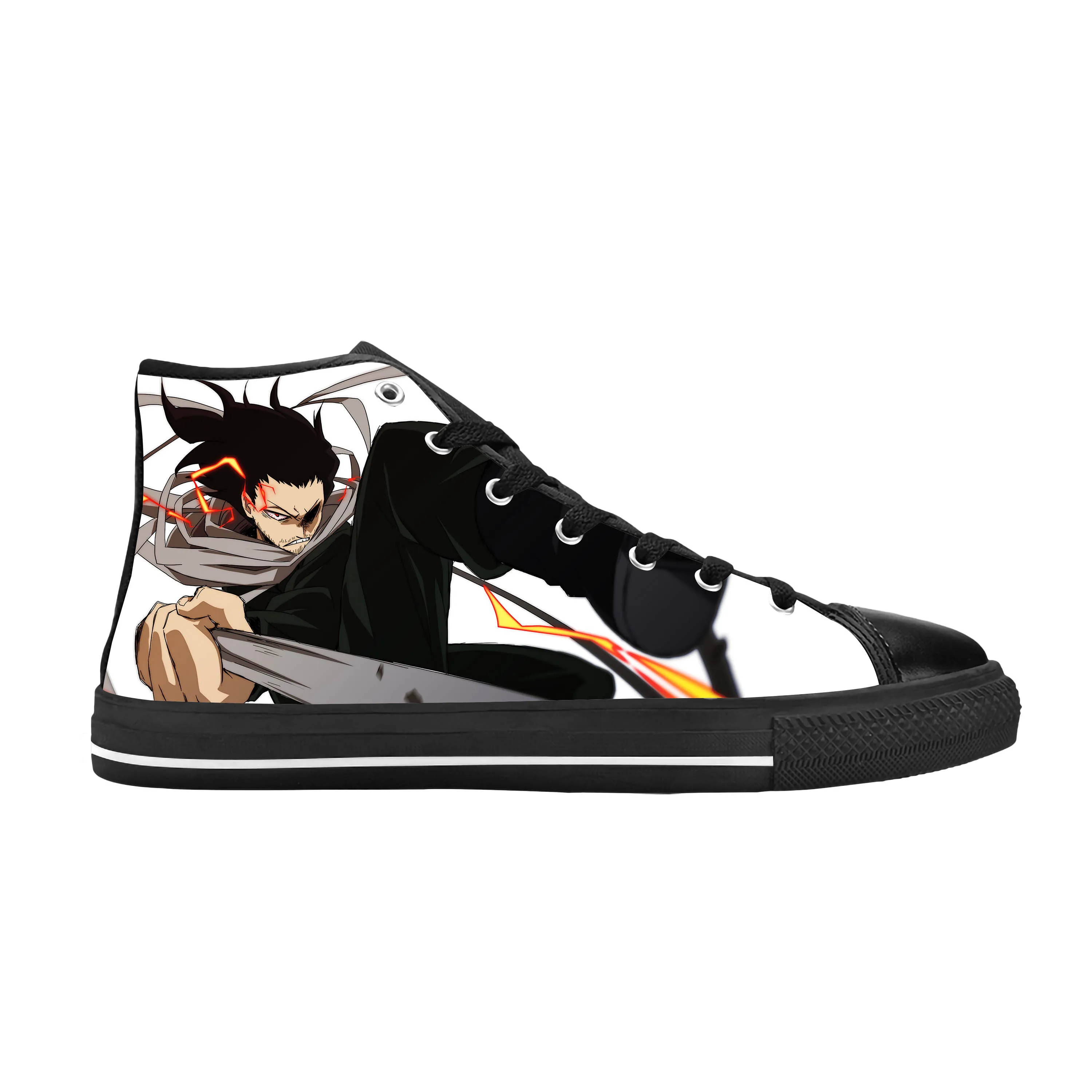 Кроссовки женские и мужские с высоким верхом, повседневная Тканевая обувь Аниме Манга, моя геройская академия, Aizawa Shota Shouta, удобные дышащие кеды с 3D принтом
Кроссовки женские и мужские с высоким верхом, повседневная Тканевая обувь Аниме Манга, моя геройская академия, Aizawa Shota Shouta, удобные дышащие кеды с 3D принтом