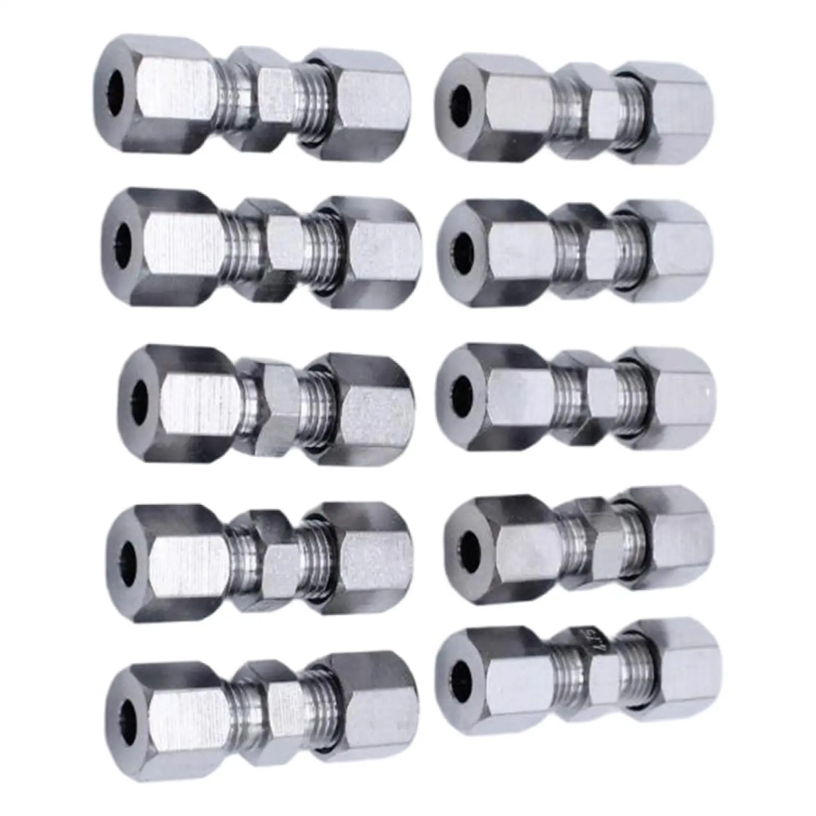 Brake Line Connector 3/16 inch Fittings Assortment 10Pcs Compression Union Adapter Fits for 3/16 inch Tube 4.75mm Brake Line
Brake Line Connector 3/16 inch Fittings Assortment 10Pcs Compression Union Adapter Fits for 3/16 inch Tube 4.75mm Brake Line