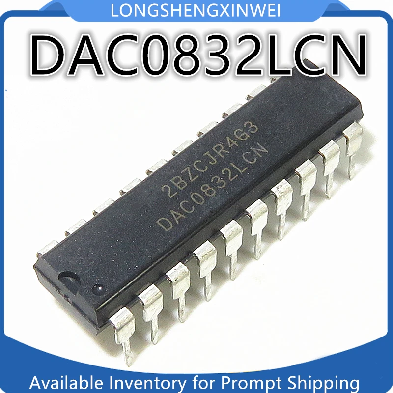 

Встроенный DIP-20 цифро-аналоговый преобразователь DAC0832 DAC0832LCN, 1 шт.