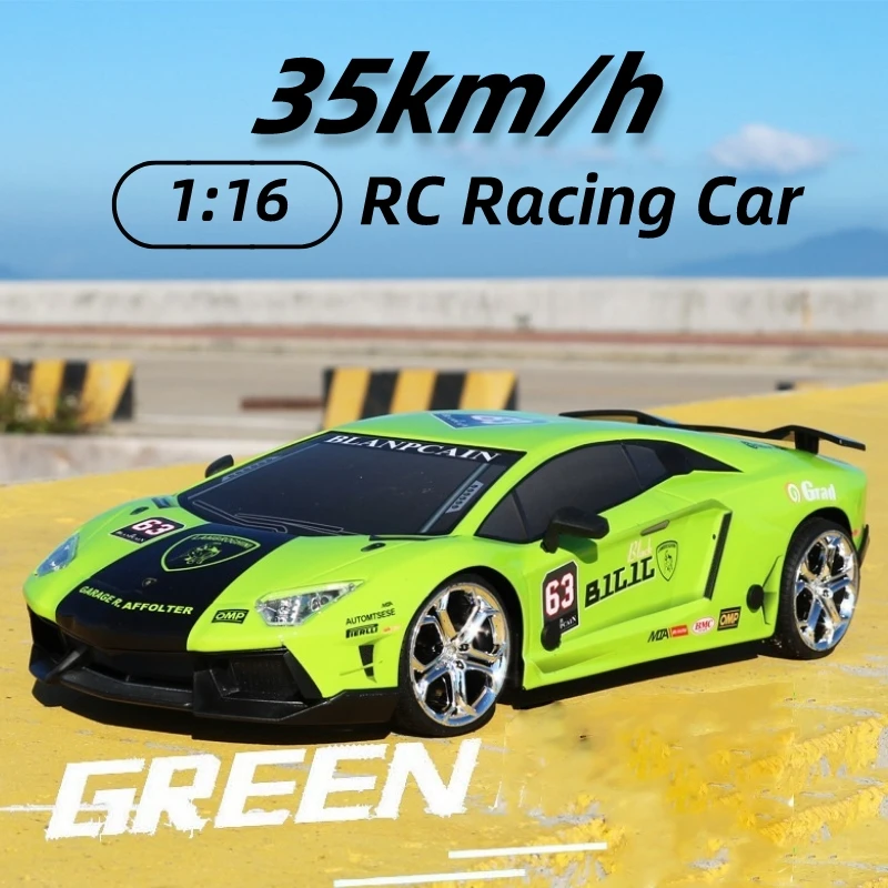 RC Car 2.4G Remote Control Car 35KM/H Professional Drift Car Racing Electric Off-Road Four-Wheel Drive Speed Vehicle Toy for Boy
RC Car 2.4G Remote Control Car 35KM/H Professional Drift Car Racing Electric Off-Road Four-Wheel Drive Speed Vehicle Toy for Boy
