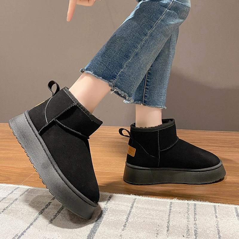 Зимние женские короткие плюшевые теплые зимние ботинки, повседневная обувь, новинка 2022, искусственная замша, Челси, полуботинки, женские бо...
Зимние женские короткие плюшевые теплые зимние ботинки, повседневная обувь, новинка 2022, искусственная замша, Челси, полуботинки, женские бо...