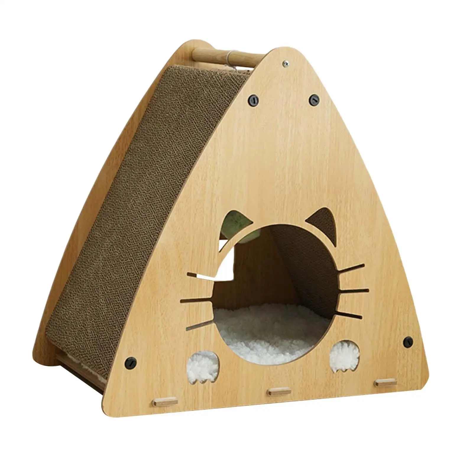 Triangle Cat Scratcher Box Lounge Bed Corrugated Cardboard Environmentally Friendly Multifunctional Furniture Protector Durable
Triangle Cat Scratcher Box Lounge Bed Corrugated Cardboard Environmentally Friendly Multifunctional Furniture Protector Durable