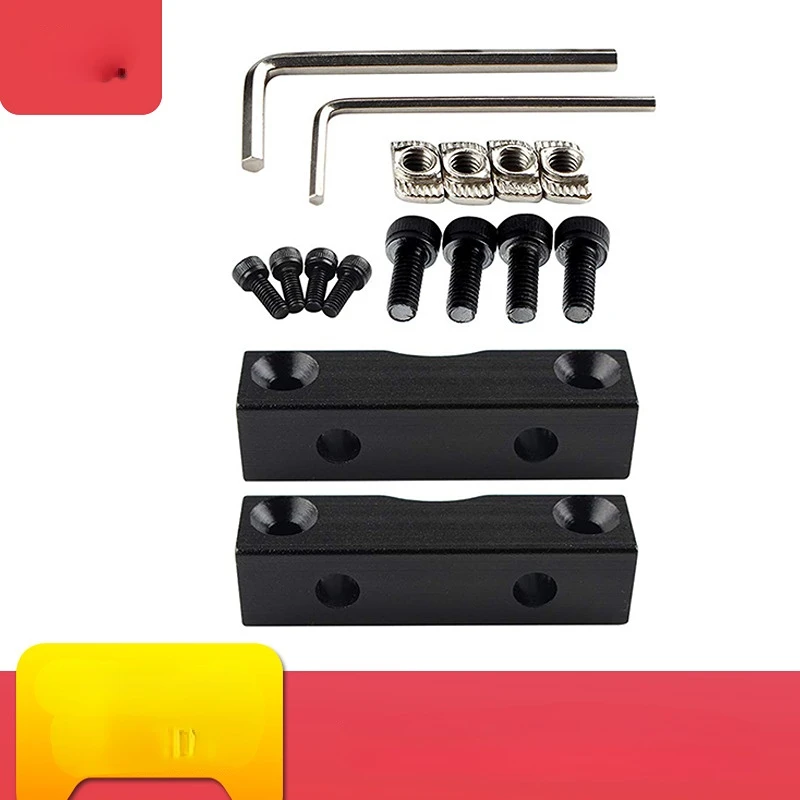 3D printer Z-axis fixed aluminum block motor bracket 42 step motor fixed metal corner code with screws
3D printer Z-axis fixed aluminum block motor bracket 42 step motor fixed metal corner code with screws