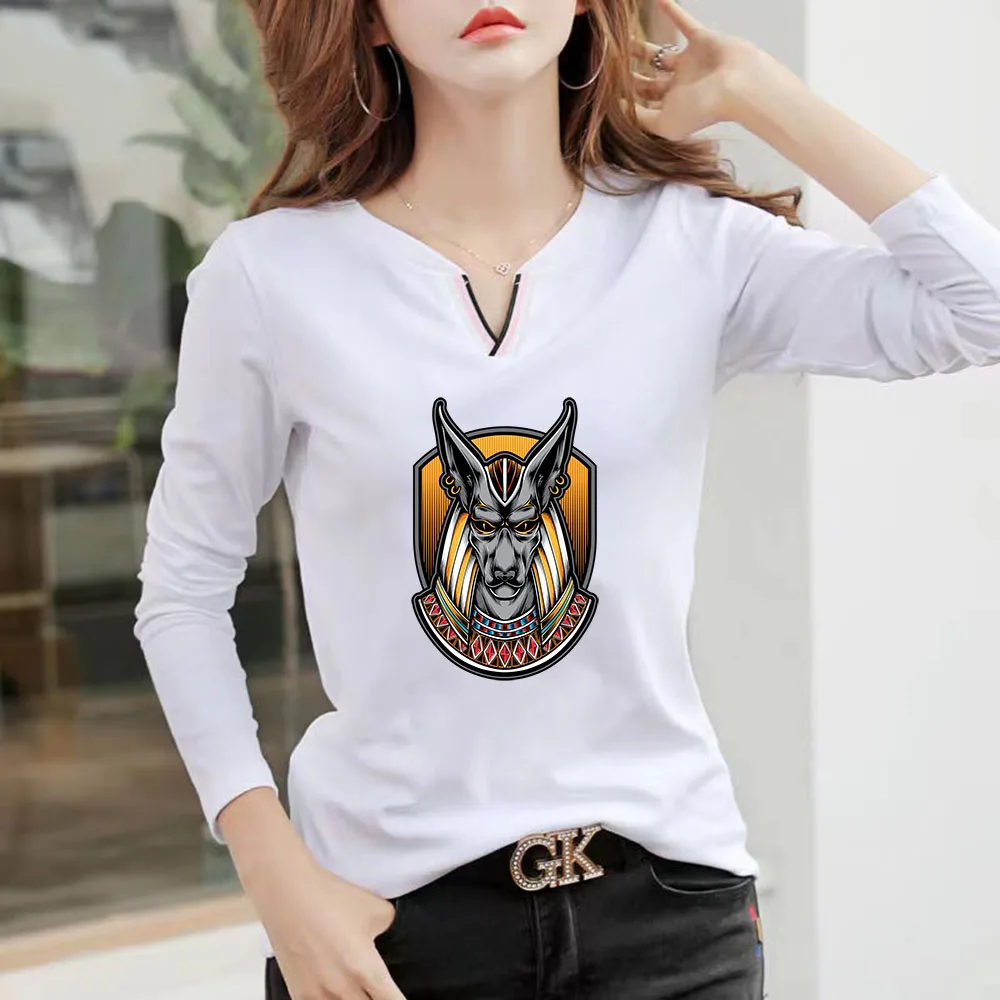 2022 New V Neck 100% Cotton T Shirt Woman Autumn Fashion Long Sleeve Shirt Women's T-shirt Loose Korean Style Women Shirts #989
2022 New V Neck 100% Cotton T Shirt Woman Autumn Fashion Long Sleeve Shirt Women's T-shirt Loose Korean Style Women Shirts #989