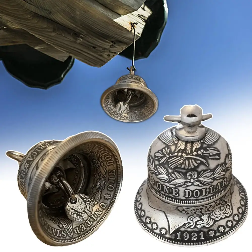 New Morgan Silver Color Bell American Home Decor Halloween Craft Ornaments Bell Tree Decoration Christmas Hanging Pendant S9B6
New Morgan Silver Color Bell American Home Decor Halloween Craft Ornaments Bell Tree Decoration Christmas Hanging Pendant S9B6