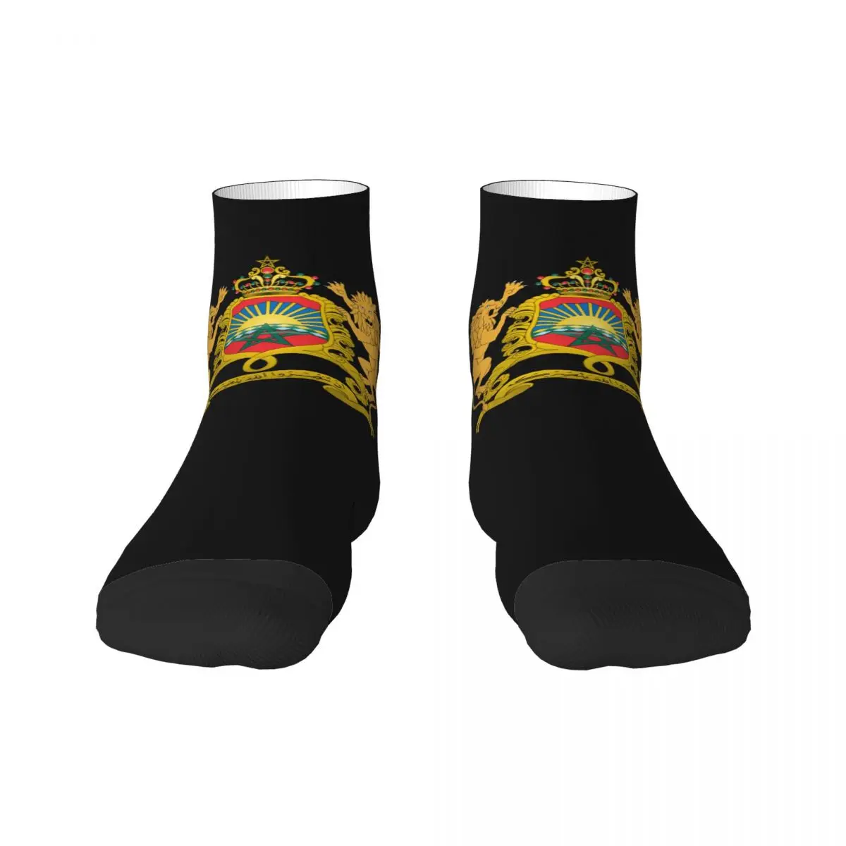 Novelty Print Kingdom Of Morocco Socks for Men Women Stretchy Summer Autumn Winter Moroccan Patriotic Crew Socks 
Novelty Print Kingdom Of Morocco Socks for Men Women Stretchy Summer Autumn Winter Moroccan Patriotic Crew Socks