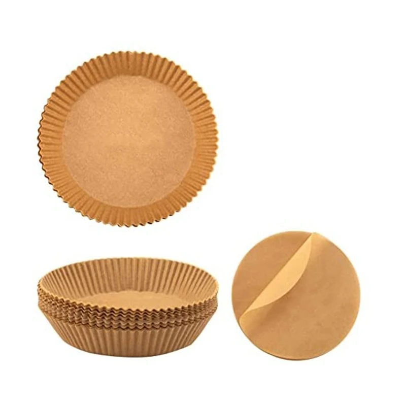 200 PCS Air Fryer Disposable Liners,6Inch Round Unperforated Parchment Paper&6.3Inch Round Baking Liners,For BBQ,Etc
200 PCS Air Fryer Disposable Liners,6Inch Round Unperforated Parchment Paper&6.3Inch Round Baking Liners,For BBQ,Etc