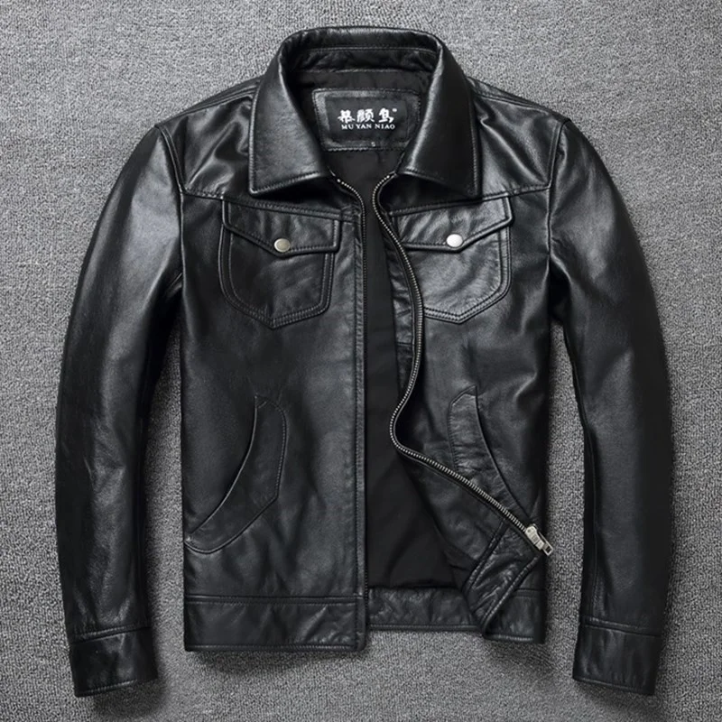 quality 2023 new high luxury brand real Super cheap genuine jacket.Cool slim black man cowhide coat.Plus size fashion leather cl
quality 2023 new high luxury brand real Super cheap genuine jacket.Cool slim black man cowhide coat.Plus size fashion leather cl