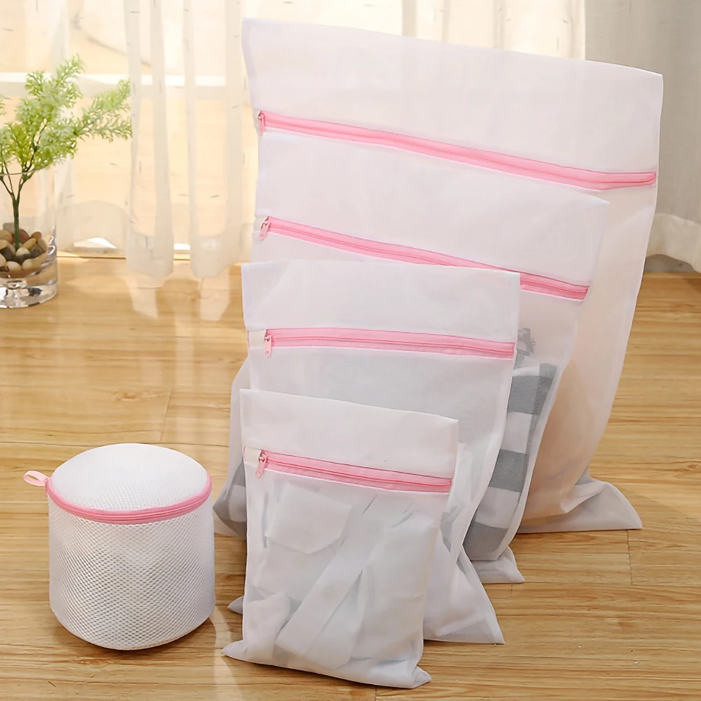 Zippered Mesh Laundry Wash Bags for Delicates Lingerie Socks Underwear Clothes Washing Machine Laundry Pouch Organizer
Zippered Mesh Laundry Wash Bags for Delicates Lingerie Socks Underwear Clothes Washing Machine Laundry Pouch Organizer