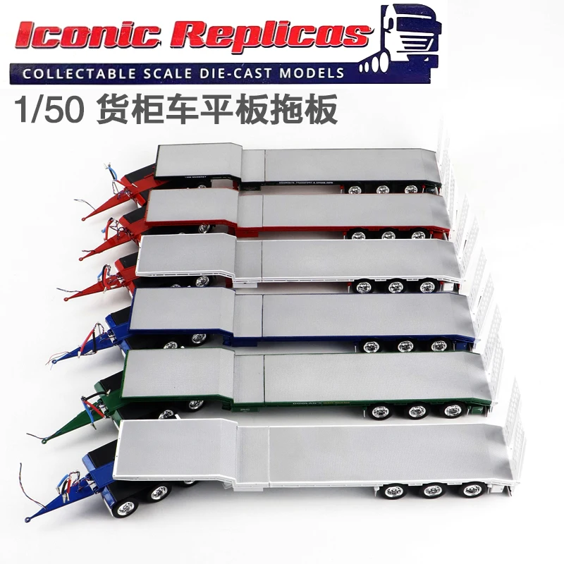 Iconic Replicas 1/50 Scale Alloy Die-cast Diecast Metal Trailer for Truck Model Accessories Scene Truck Frame Car Collection
Iconic Replicas 1/50 Scale Alloy Die-cast Diecast Metal Trailer for Truck Model Accessories Scene Truck Frame Car Collection
