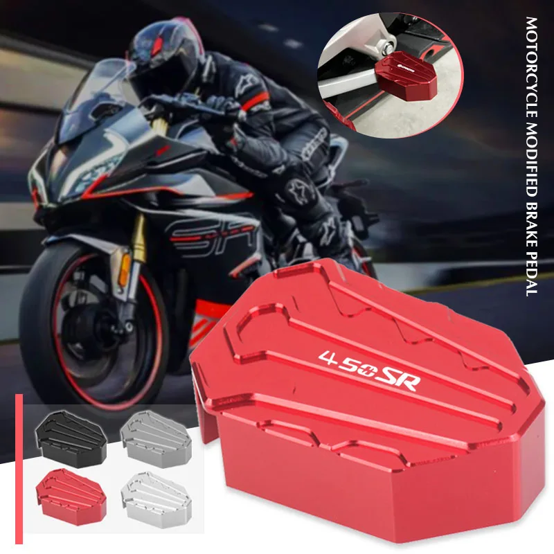 For CFMOTO 450SR 450 SR 2022 Motorcycle Accessories CNC Rear Foot Brakes Pedals Levers Step Plate Extension
For CFMOTO 450SR 450 SR 2022 Motorcycle Accessories CNC Rear Foot Brakes Pedals Levers Step Plate Extension