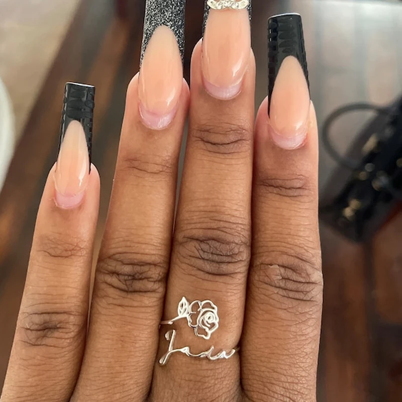 Custom Birth Flower Name Rings For Women Gold Color Stainless Steel Adjustable Finger Rings Personalized Birthday Jewelry Gift
Custom Birth Flower Name Rings For Women Gold Color Stainless Steel Adjustable Finger Rings Personalized Birthday Jewelry Gift