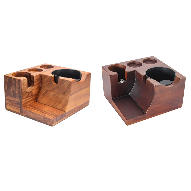 Wood Coffee Filter Tamper Holder Espresso Tamper Mat Stand Slag Box Coffee Accessories
Wood Coffee Filter Tamper Holder Espresso Tamper Mat Stand Slag Box Coffee Accessories
