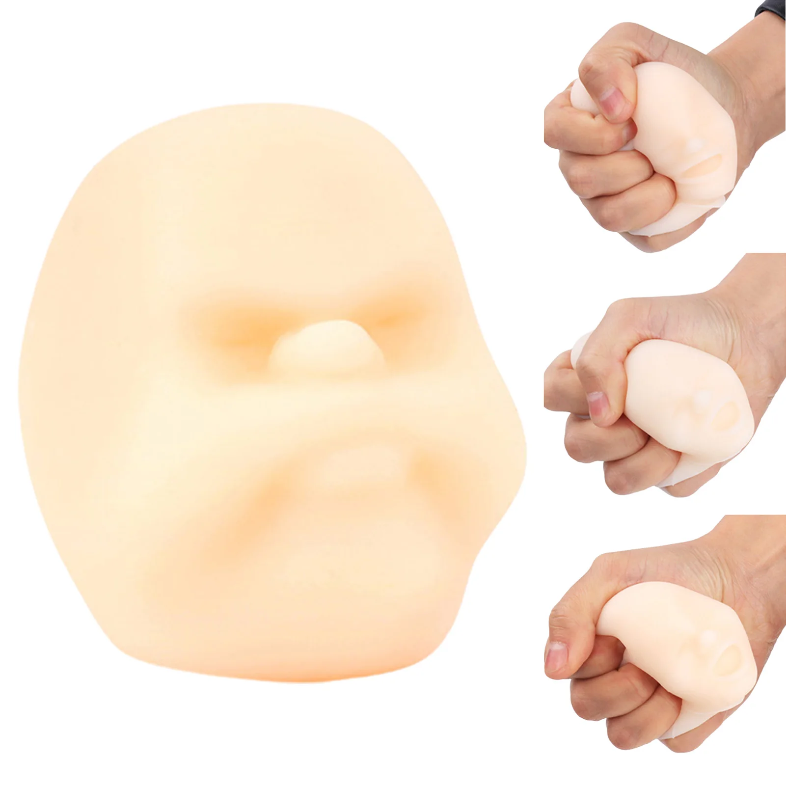 Human Face Emotion Vent Ball Squishy Toy Cute Funny Human Sensory Balls Face Vent Decompression Balls For Stress Relieve
Human Face Emotion Vent Ball Squishy Toy Cute Funny Human Sensory Balls Face Vent Decompression Balls For Stress Relieve