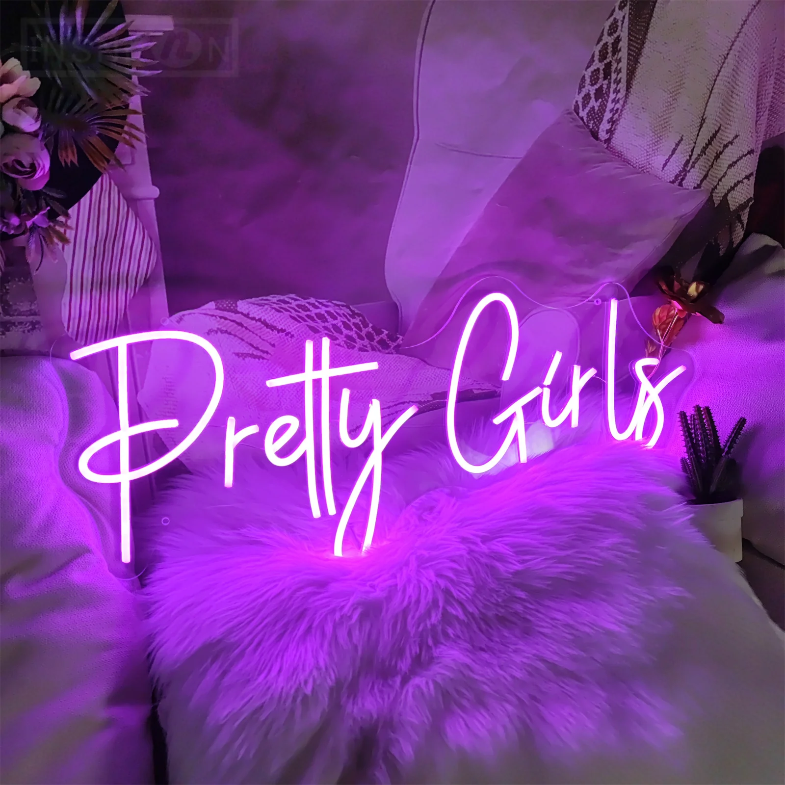Pretty Girls Neon Sign LED Letter Signs Wedding Party Room Wall Decor Neon Lights Aesthetic Art Decoration Gifts LED Night Light
Pretty Girls Neon Sign LED Letter Signs Wedding Party Room Wall Decor Neon Lights Aesthetic Art Decoration Gifts LED Night Light