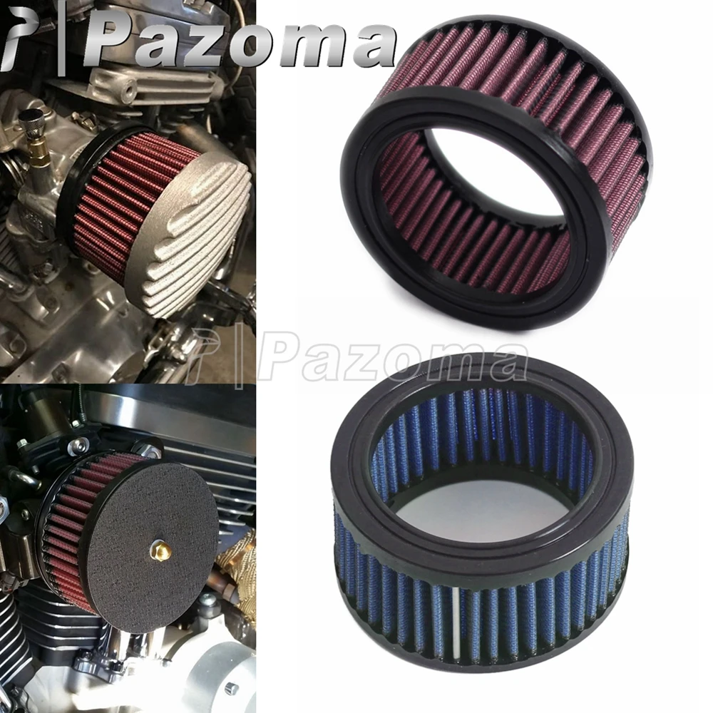 Round 6ml Univeresal Motorcycle Air Intake Cleaner Filter For Harley Dyna Sportster Softail Chopper Bobber Cafe Racer Custom
Round 6ml Univeresal Motorcycle Air Intake Cleaner Filter For Harley Dyna Sportster Softail Chopper Bobber Cafe Racer Custom
