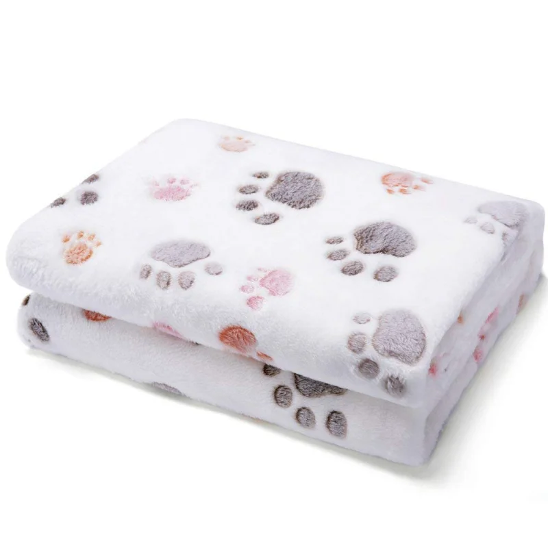 Paw Print Flannel Thickened Pet Blanket Cat and Dog Mat Soft Touching with Warmth and Comfort Well Thread Trimmed Exquistie Bed
Paw Print Flannel Thickened Pet Blanket Cat and Dog Mat Soft Touching with Warmth and Comfort Well Thread Trimmed Exquistie Bed