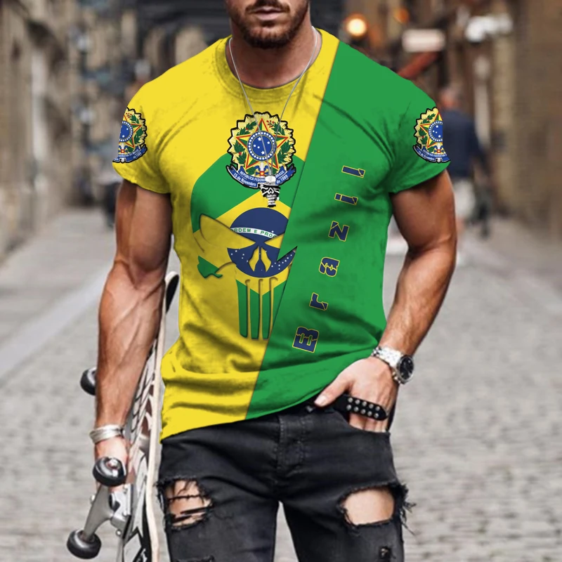 Flag 3d Printing Men's Summer Skull Various International Flags Germany Netherlands Personality Loose Sports Leisure Oversized
Flag 3d Printing Men's Summer Skull Various International Flags Germany Netherlands Personality Loose Sports Leisure Oversized