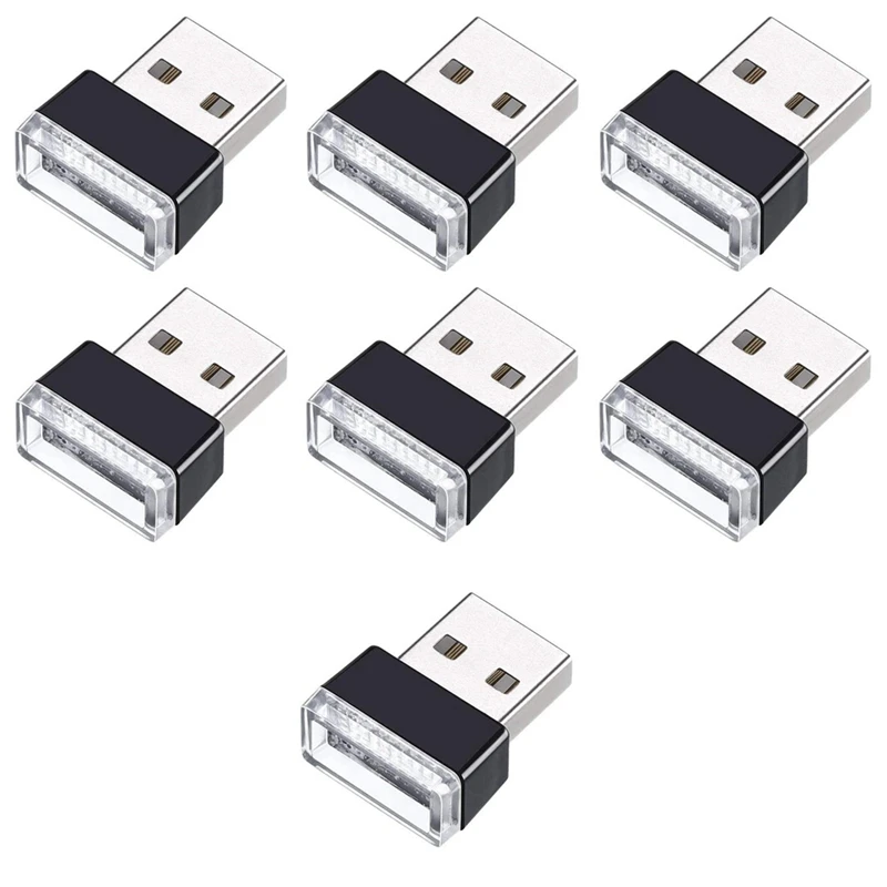 7Pcs Mini USB Light LED Modeling Car Ambient Light Neon Interior Light Car Jewelry USB Night Light(7 Colors)
7Pcs Mini USB Light LED Modeling Car Ambient Light Neon Interior Light Car Jewelry USB Night Light(7 Colors)