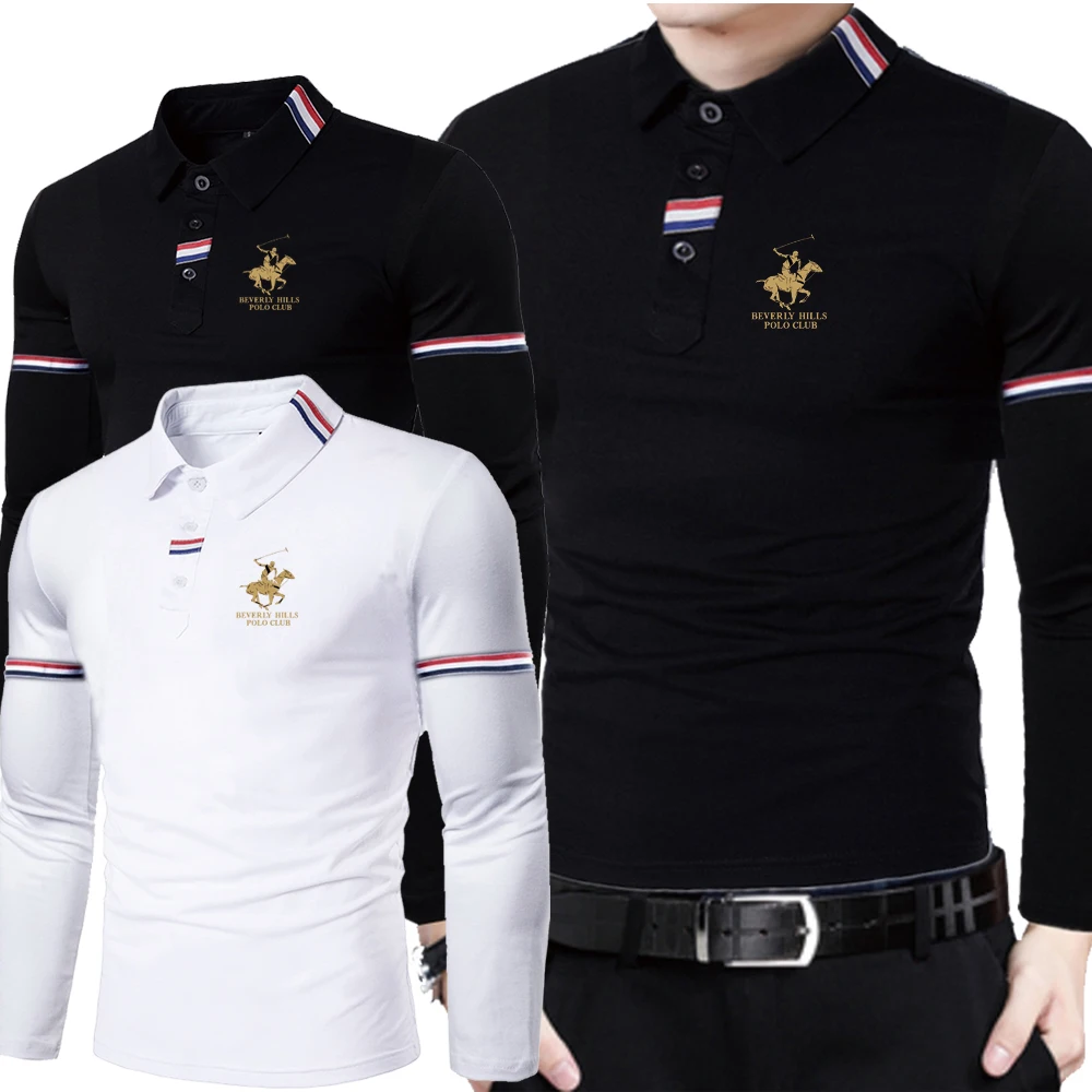 Men's Clothing New Polo Shirts Business Casual Solid Color Men's Long Sleeve Breathable Tops
Men's Clothing New Polo Shirts Business Casual Solid Color Men's Long Sleeve Breathable Tops