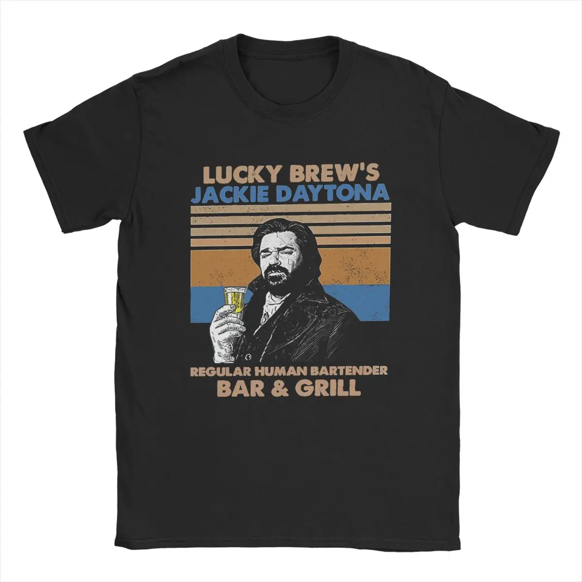 What We Do In Shadow Lucky Brew's Jackie Dayto Men's T Shirt Funny Tees Short Sleeve T-Shirt Pure Cotton Plus Size Clothing
What We Do In Shadow Lucky Brew's Jackie Dayto Men's T Shirt Funny Tees Short Sleeve T-Shirt Pure Cotton Plus Size Clothing