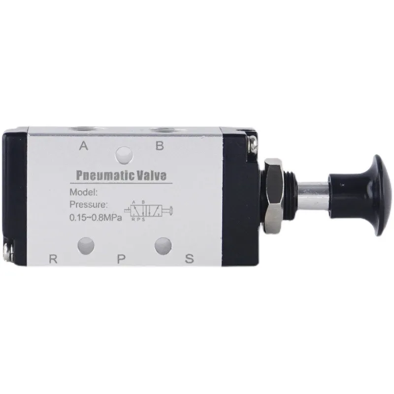 4R410-15 1/2"PT Pneumatic Controller Air Inlet Five Way Two Position Manual Hand Pull Valve
4R410-15 1/2"PT Pneumatic Controller Air Inlet Five Way Two Position Manual Hand Pull Valve