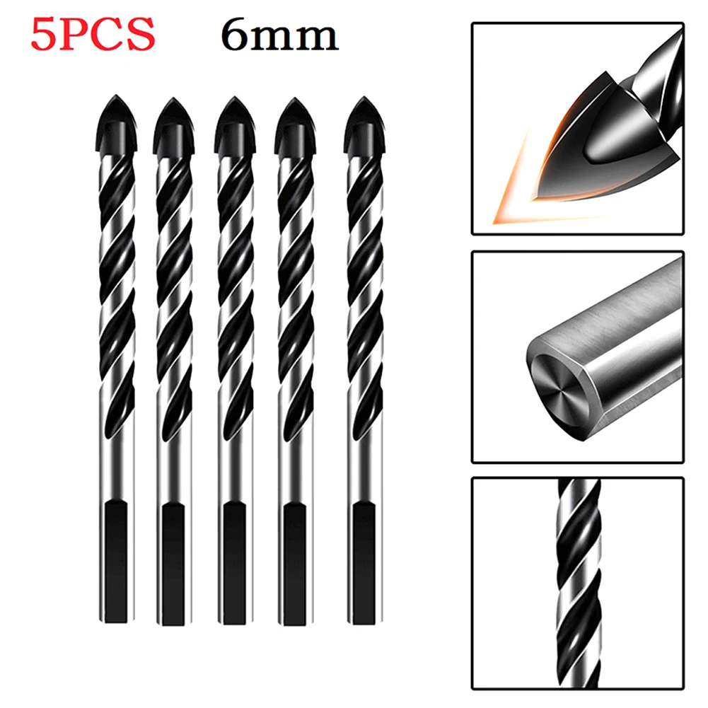 5pcs Triangular Cemented Carbide Drill Ceramic Concrete Hole Opener For Glass Concrete Plastic Cement Wood Ceramic Drilling Bit
5pcs Triangular Cemented Carbide Drill Ceramic Concrete Hole Opener For Glass Concrete Plastic Cement Wood Ceramic Drilling Bit