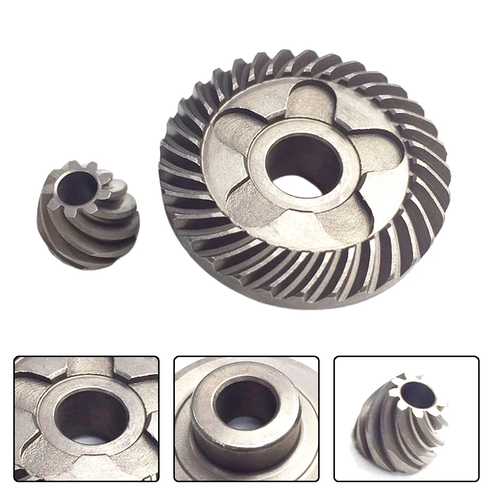 Angle Grinder Gear Straight Helical Tooth Power Tool Accessories For GWS6-100 Metal Spiral Bevel Gear Set
Angle Grinder Gear Straight Helical Tooth Power Tool Accessories For GWS6-100 Metal Spiral Bevel Gear Set