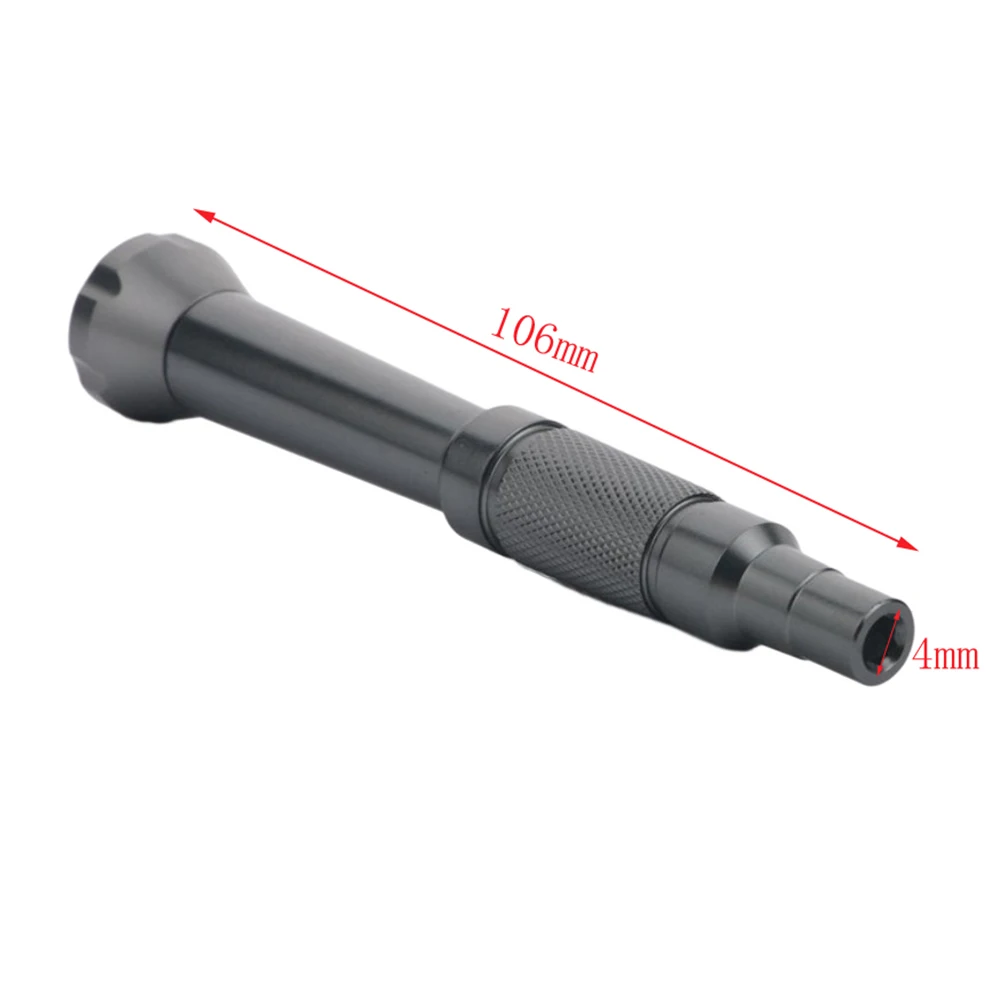 Brand New Excellent Service Life Screwdriver Handle Hand Tool For 4mm Hex Bits 106mm 20g Aluminum Alloy Ergonomic
Brand New Excellent Service Life Screwdriver Handle Hand Tool For 4mm Hex Bits 106mm 20g Aluminum Alloy Ergonomic