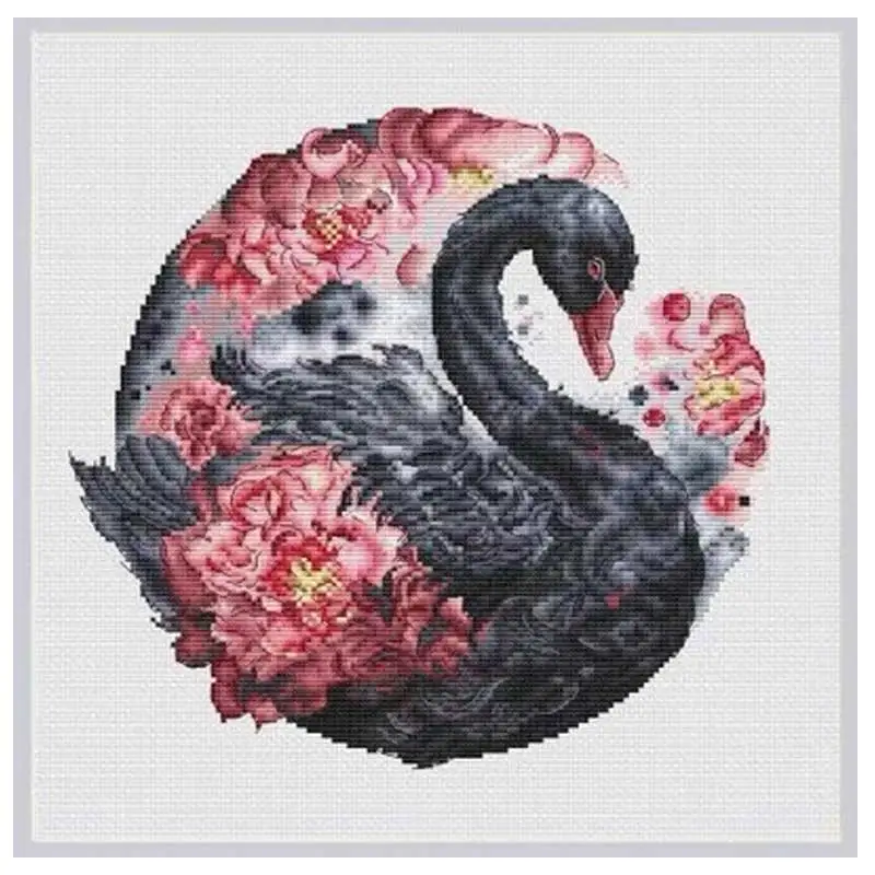 Rose and black swan patterns Counted Cross Stitch 11CT 14CT 18CT DIY Cross Stitch Kits Embroidery Needlework Sets home decor
Rose and black swan patterns Counted Cross Stitch 11CT 14CT 18CT DIY Cross Stitch Kits Embroidery Needlework Sets home decor