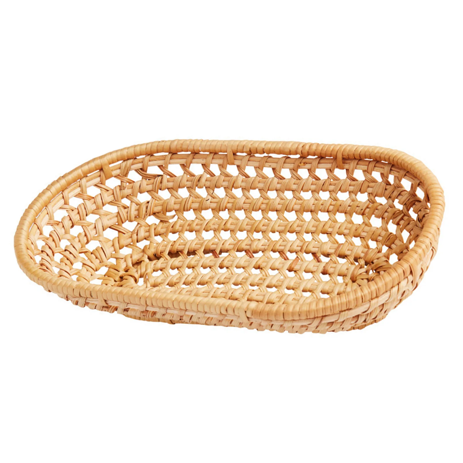Nature Rattan Storage Baskets Oval Handwoven Serving Tray Oval Woven Fruit Baskets Rattan Tray For Storage Home Kitchen
Nature Rattan Storage Baskets Oval Handwoven Serving Tray Oval Woven Fruit Baskets Rattan Tray For Storage Home Kitchen