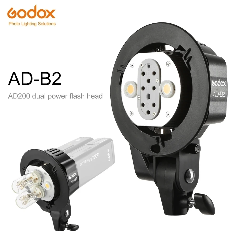 Крепление Godox AD-B2 Bowens с двойными трубками, кронштейн светильник портативной вспышки AD200
Крепление Godox AD-B2 Bowens с двойными трубками, кронштейн светильник портативной вспышки AD200