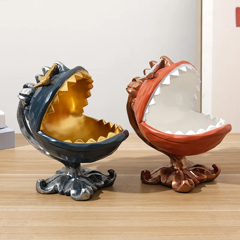 Statue Animal Decoration Storage Big Mouth Shark Resin Home Decoration Decoration Living Room Bedroom Desktop Storage Decoration
Statue Animal Decoration Storage Big Mouth Shark Resin Home Decoration Decoration Living Room Bedroom Desktop Storage Decoration