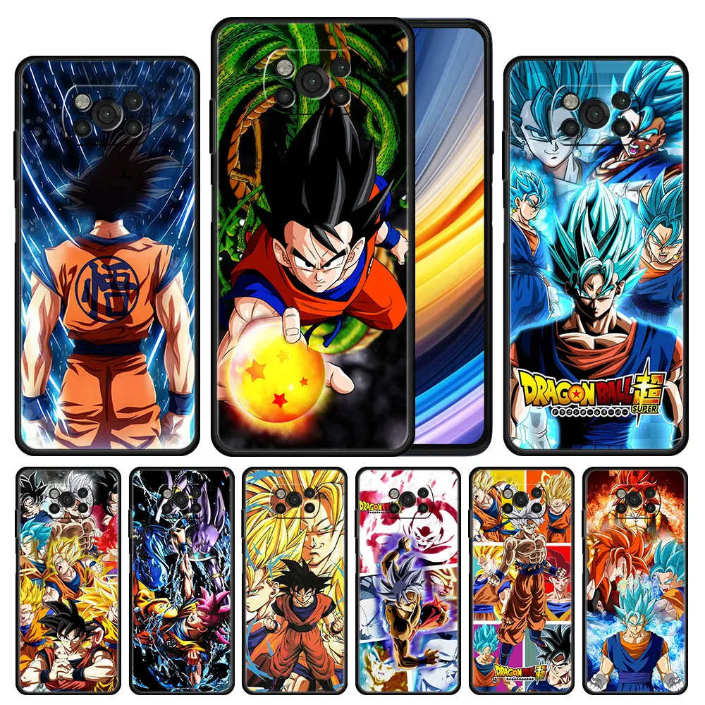 Case Cover for Xiaomi Poco X3 X4 M3 F1 F2 F3 M3 M4 NFC Redmi K40 K40s K50 11T 12 12X Pro Black Goku Dragon Ball Anime Cartoon 
Case Cover for Xiaomi Poco X3 X4 M3 F1 F2 F3 M3 M4 NFC Redmi K40 K40s K50 11T 12 12X Pro Black Goku Dragon Ball Anime Cartoon