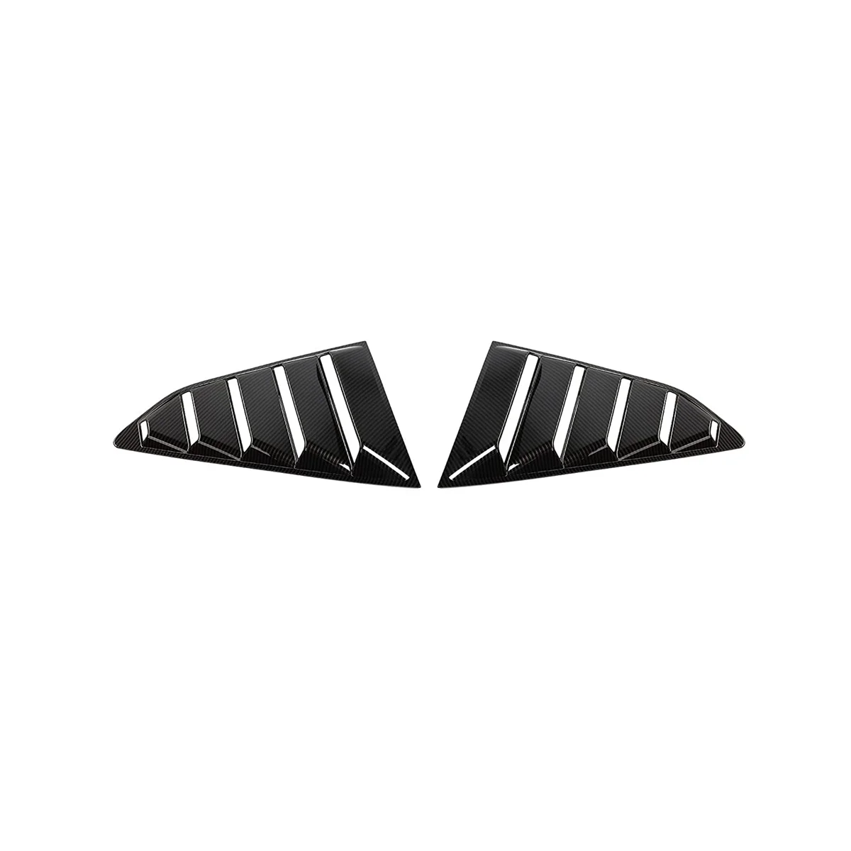 Rear Side Window Louvers for 2017-2023 Window Glass Blinds Accessories, ABS Carbon
Rear Side Window Louvers for 2017-2023 Window Glass Blinds Accessories, ABS Carbon